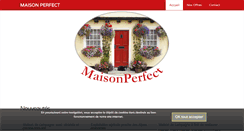 Desktop Screenshot of maisonperfect.eu